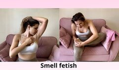 Smell fetish - Sock smelling