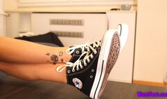 Goddess in Converse Sneakers - 4K MP4
