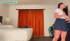 Carissa told to dunk herself multiple times by a mysterious stranger in her hotel