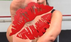 Nadia sapphires foot Slave