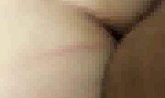 Wife getting fucked hard and creampied