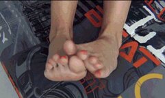 My long toes will drive you crazy c