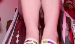 Yae Miko Giantess Crushing You (Genshin Impact Cosplay)