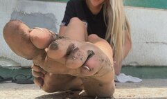 Making my soles dirty just for you WMV