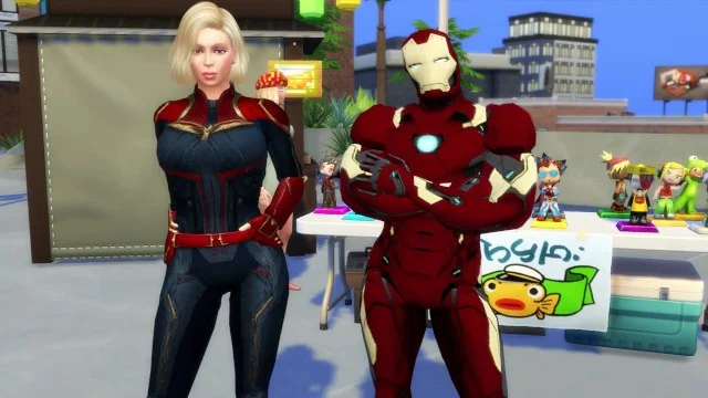 Avengers Heroines Hard Fuck - Captain Marvel Fucked By Iron Man Marvel Porn Porn Video