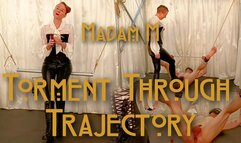 Tormented Through Trajectory, brutally accurate CBT catapult bondage punishment