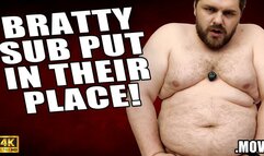KingMarti: Bratty Sub Gets Put In His Place With A Rough Fucking - 4k UHD 2160p - MOV