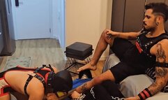 Dom Icaro and His Submissive Capture Tonny and Tie Him Up (1080p) Gay Bondage - Gay Domination - Chains - Foot Fetish - BDSM