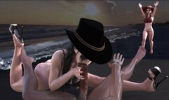 CatFight Story Over Beach Cock part 1 mov