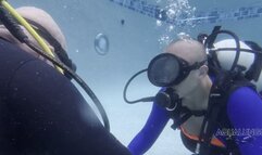 Tough GI Jane Scuba Instructor, Stormy Lynn, Has Unique Relaxation Skills Drills