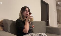 smoking and farting *