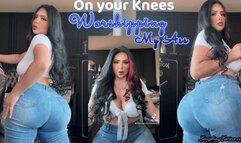 On your Knees - Jeans Ass Worship