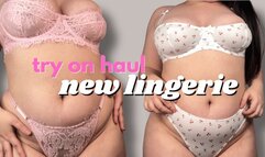 Try On Haul New Lingerie NSFW