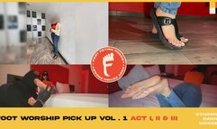FOOT WORSHIP PICK UP VOL 1 - ACT I, II & III - DANNA