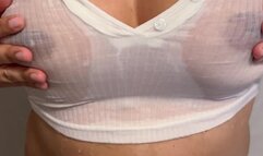 Wet Shirt and fingering