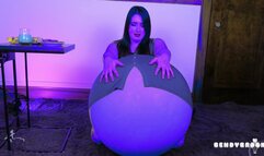 Blueberry Pie Oreo Real Time Belly Expansion - Real-Time Stuffing & Transformation