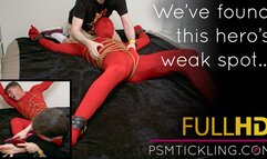 Ticklish doom! Spandex hero overpowered! HD