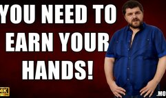 KingMarti: You Need To Earn Your Hand - JOI - 4k UHD 2160p - MOV