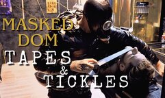 Dom Ícaro in Gas Mask Puts Tonny in Bondage (1080p) - MUMIFICATION - MALE DOMINATION - BONDAGE - GAY DOMINATION - TICKLING - GAS MASK - FOOT FETISH -