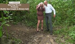 Muddy Sex Couple In Brown Suit V2