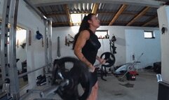 YOU ARE MY LAZY CLEANING BITCH : BICEPS HUMILIATION POV