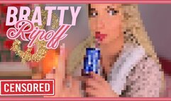 720MP4 Bratty Ripoff (Beta Safe Censored Loser Porn)