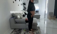Juicy Belly Crazy In this clip