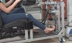 Violet Voss Tries Out the Simulator in Manual Transmission Mode (MP4 - 720p)
