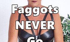 Faggots NEVER Go Back (MP3)