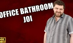 KingMarti: Office Bathroom JOI - 4k UHD 2160p