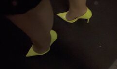 Club night in yellow loubs Part 1 going out