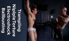 DOMINATION WITH TRAMPLING, NIPPLE PLAY AND ELECTROSHOCK