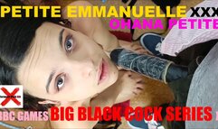 PETITE EMMANUELLE - OHANA PETITE LOVE BIG BALCK DILDO GAMES SERIES - BBC MONSTER DILDO