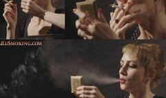 LiLu Making Up and Smoking - DivX