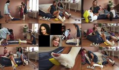 Rita SLWC and Benetta SLWC with Toe Spica Clean Up Time (in HD 1920X1080)