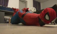 Spidey in a hogtie