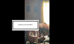 Delicious just itching foot while camera man works