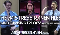 [1097] Mistress Raven Files Hand Tawsing Trilogy