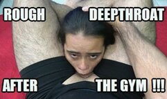 DEEP THROAT SPIT FETISH 250728HB2 VIOLET SLOPPY SALIVA THROATFUCK GYM GLOVES BLOWJOB (PART A) + FREE SURPRISE SHOW (LOWDEF SD MP4 VERSION)