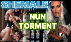 Shemale Nun Torment: Relive Your Altar Boy Nightmares and Beg for Mercy