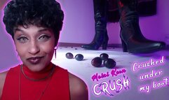 Meizi Crushes You Under Her Boot — No Panties, No Mercy!!! | IN-Sub - 1080p | Giantess - Boot crush - Ebony Brazilian Girl - humiliation