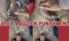 Latex balloon punishment