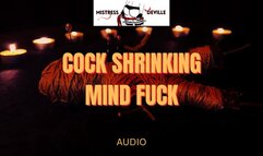 Cock shrinking Mind fuck audio trance with Mistress Deville copy