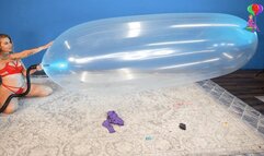 Nikki Machine Pops Large Balloons HD (1920x1080)