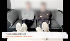 Hugo (19 yo) and Vincent (18 yo) tickled (mobile)