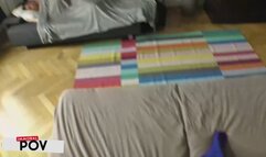 CHEATING CHEERLEADER ZUZU SWEET POV THREESOME – IMMORAL POV 4K