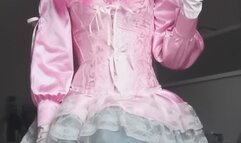 Smoking frilly sissy