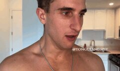 Louis Neck with Gulping and Light Burps Part9 Video 1 - WMV