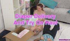 Diaper Delivery And Try On Haul