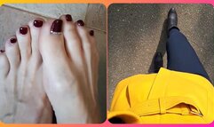 My toes are too seductive, may cause spontaneous erection